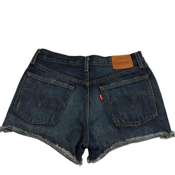 501 Button Fly Levi’s Denim‎ Shorts Size 27 - Picture 1 of 9